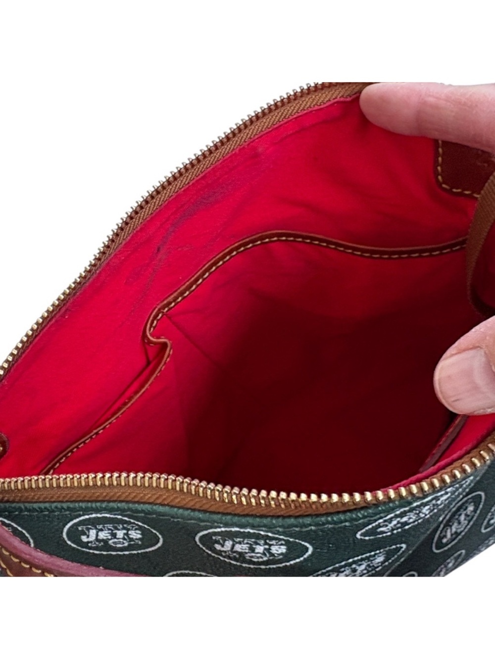 Dooney & Bourke New York Jets Crossbody Bag - Picture 10 of 12